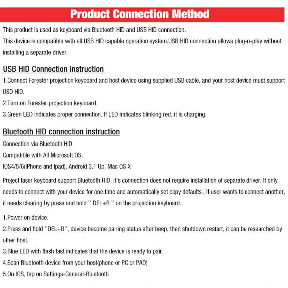 Лазерная проекционная клавиатура Bluetooth Механическая портативная виртуальная лазерная проекция Bluetooth клавиатура для ноутбука телефона