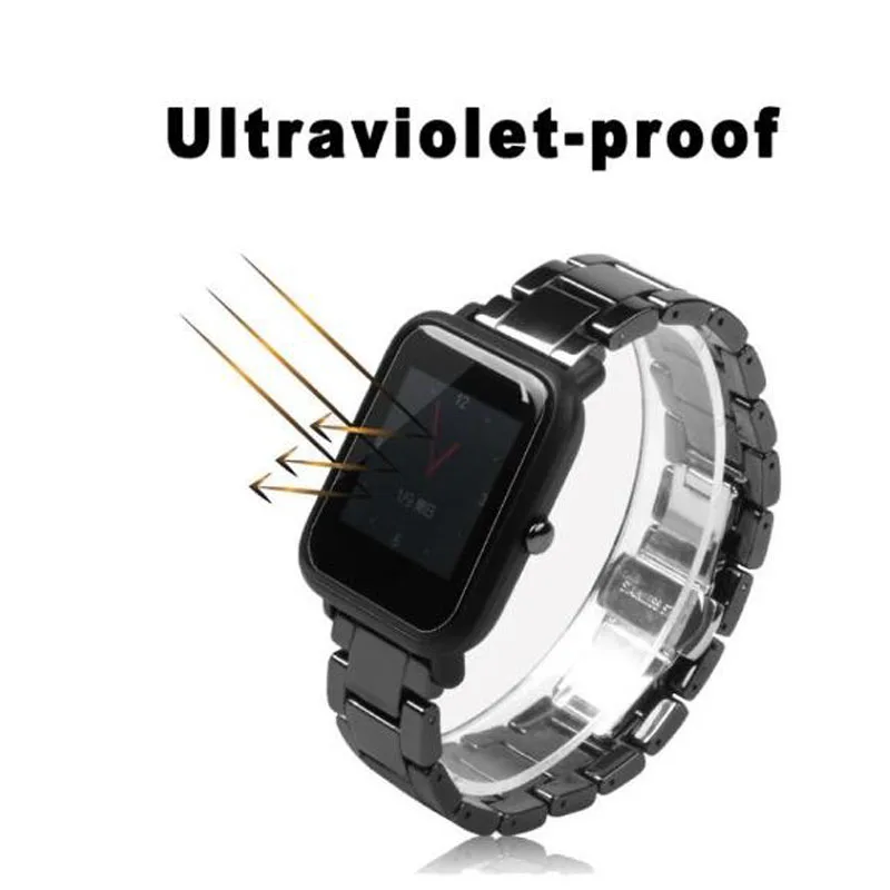 Мягкая прозрачная защитная пленка из ТПУ для умных часов Xiaomi Huami Amazfit Bip / Lite/ S 2