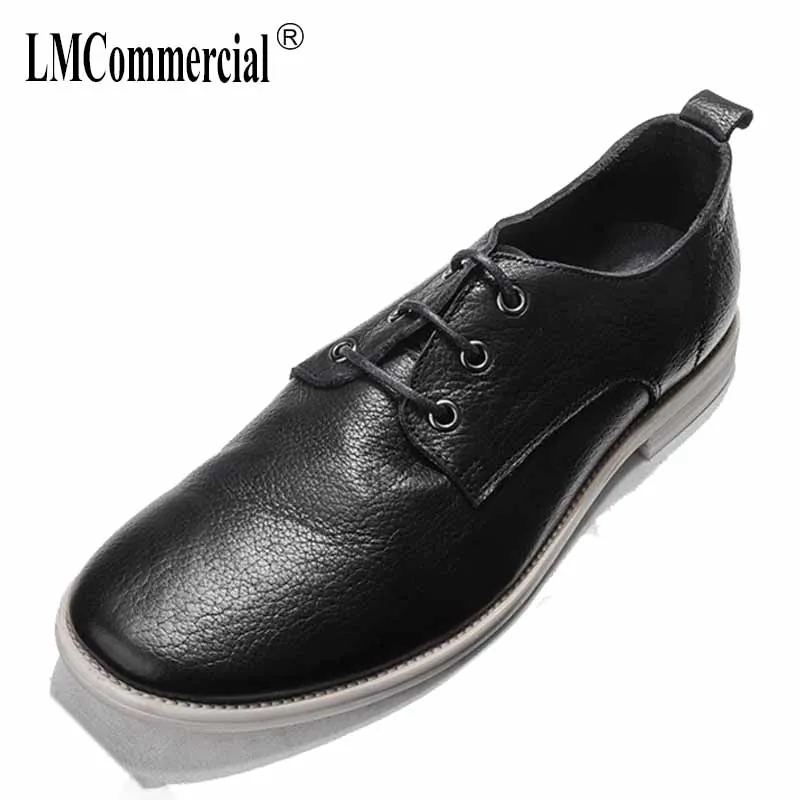 

spring and autumn summer British retro men's casual shoes all-match cowhide breathable sneaker fashion boots men Leisure shoes