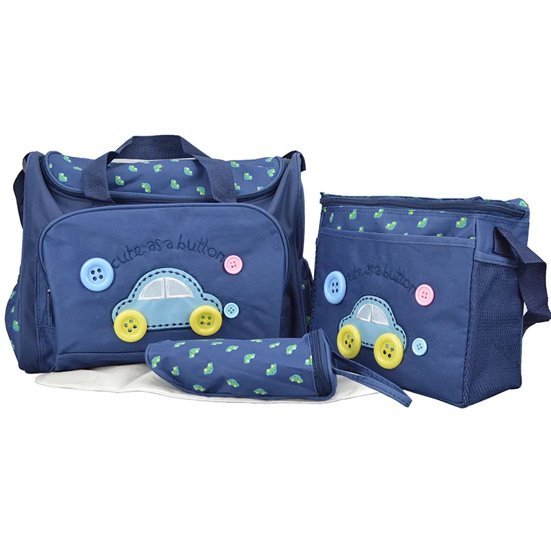 Multifunctional Fashion Car Mother Bags Baby Diaper Stroller Nappy Organizer for Mom Maternity Mummy Handbag Baby Care B535