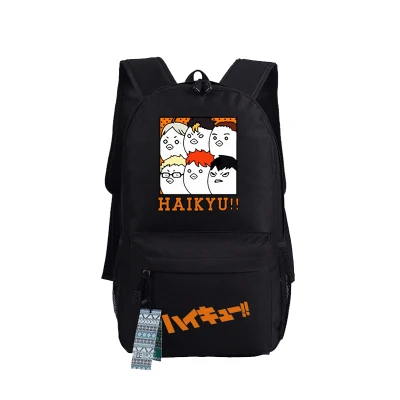 

New Haikyuu Backpack Anime Hinata Syouyou oxford Schoolbags Fashion Unisex Travel Bag