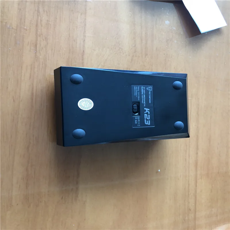 teclado mecânico numérico com interruptor de caixa