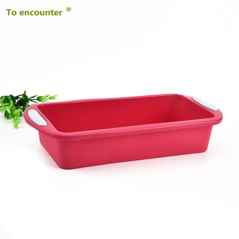 

To encounter 30.5*15.5*5.5cm 194G Big Square Quadrate Shape 3D Silicone Cake Mold Baking Loaf Pans DIY Bread Pans Baking Tools