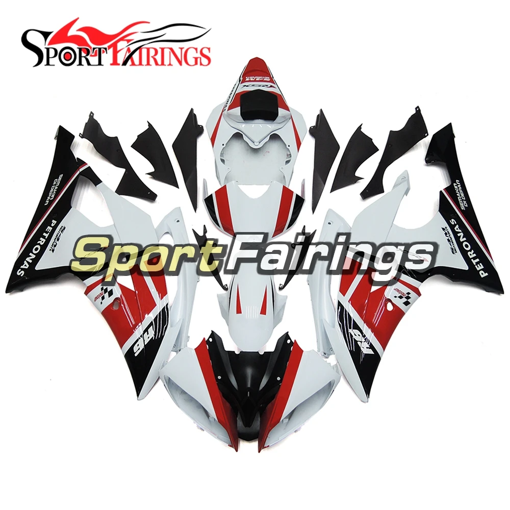 Обтекатели Carenes для мотоцикла Yamaha YZF600 R6 2008 2016 09 10 11 12 13 14 15 белые черные красные |