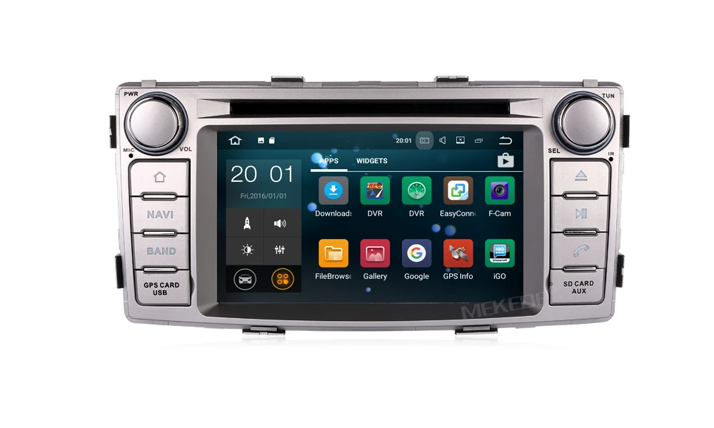 Sale PX3 Android 7.1 2G RAM CAR DVD FOR TOYOTA HILUX / Fortuner 2012-2015 car audio gps player stereo head unit Multimedia build in 9