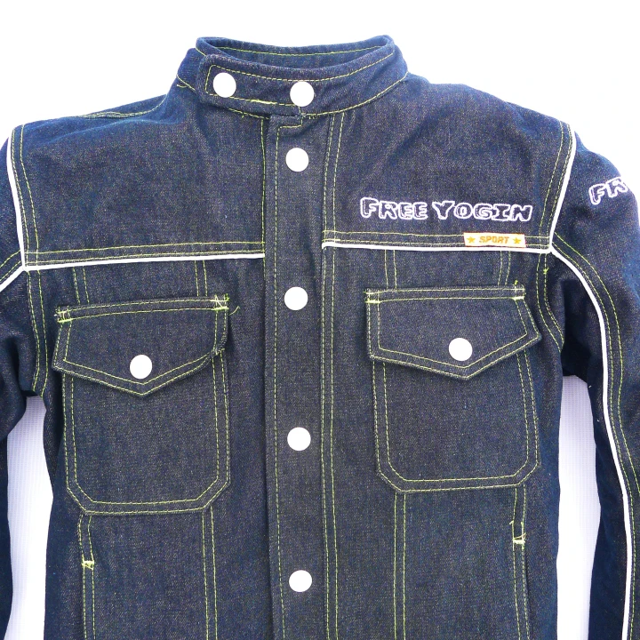 Лето сетчатой ткани Куртки Автогонки внедорожных куртка мотоцикла Жан одежда ветрозащитный мотоцикл джинсковая куртка