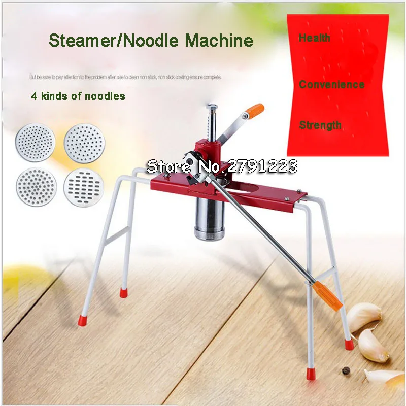 Home Stainless Steel Manual Noodle Pasta Maker Noodle Press Machine Pasta  Cutter