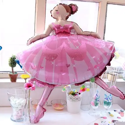 Воздушные шары из фольги для танцовщицы балерины|Воздушные и аксессуары| |