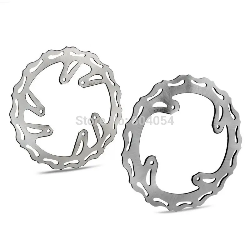 

Motorcycle Front & Rear Brake Disc Rotor Kit For Honda CR125 CR250 2002 2003 2004 2005 2006 2007 2008