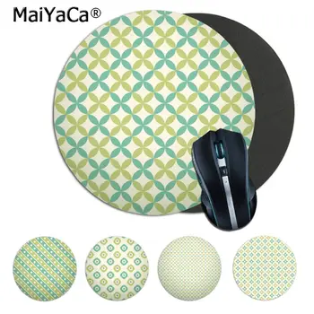 

Maiyaca Non Slip PC Green garden pattern abstract texture Unique Desktop Pad Game Lockedge Mousepad gaming Mousepad Rug For PC