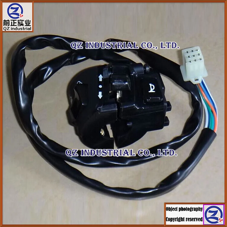 

New and original top quality the third generation for QINGQI SUZUKI QM200 QM200GY left electric switch