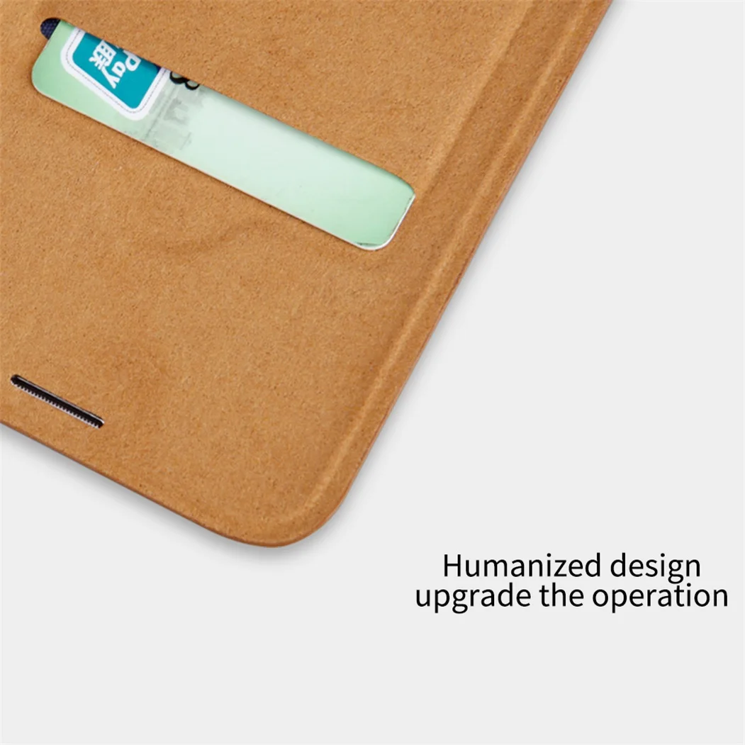 Для samsung Galaxy S8 S9 S8+ S9+ Plus откидной Чехол Nillkin Qin кожаный карман для карт кошелек откидная крышка для samsung S9 Plus телефонные сумки