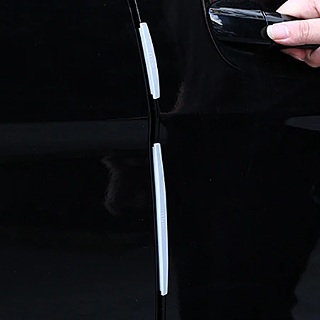 

8PCS/Set Car Door Edge Guards Scratch-resistant Protection Strip for Toyota Corolla 4Runner Avalon Camry Land Cruiser Prius RAV4