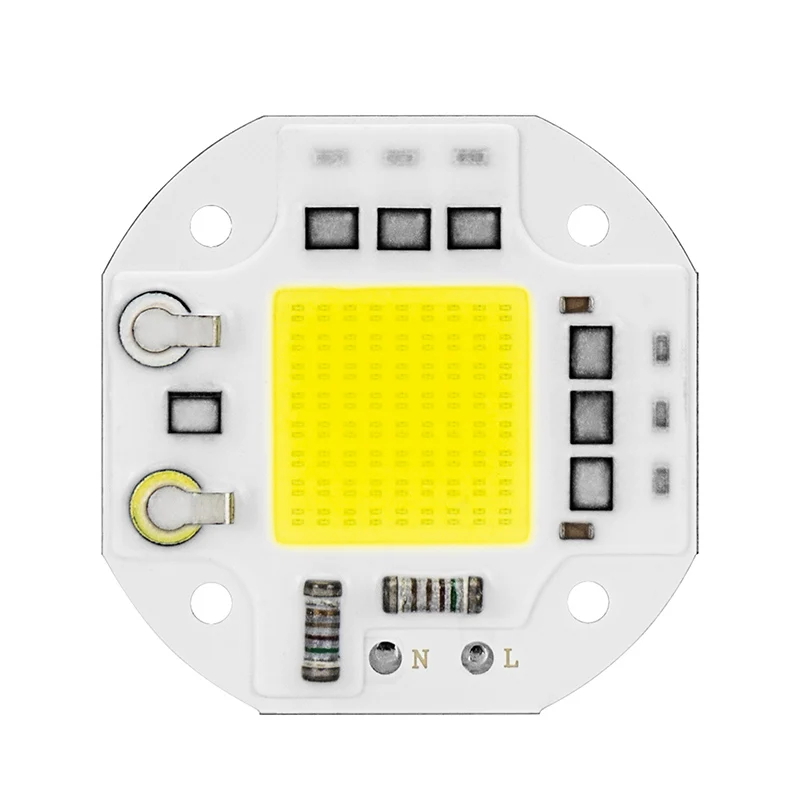 

5PCS Smart IC LED COB Chip 20W 30W 50W AC220V 240V Led Lamp Chip NO Need Driver For DIY LED Floodlight Spotlight Cold Warm White