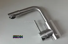 Hohe qualität SUS 304 edelstahl küchenarmaturen single griff mix waschtisch bad armaturen rabatt kitchen sink tap
