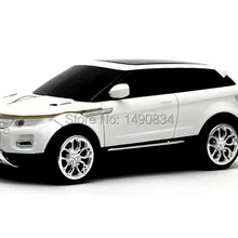 Беспроводной 2.4 ГГц Sport автомобиль внедорожник Форма Мышь оптический Мышь Мыши компьютерные эргономичный Дизайн для ноутбук белый