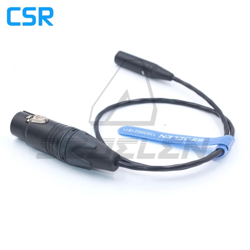 mini cabo de audio xlr macho para 03