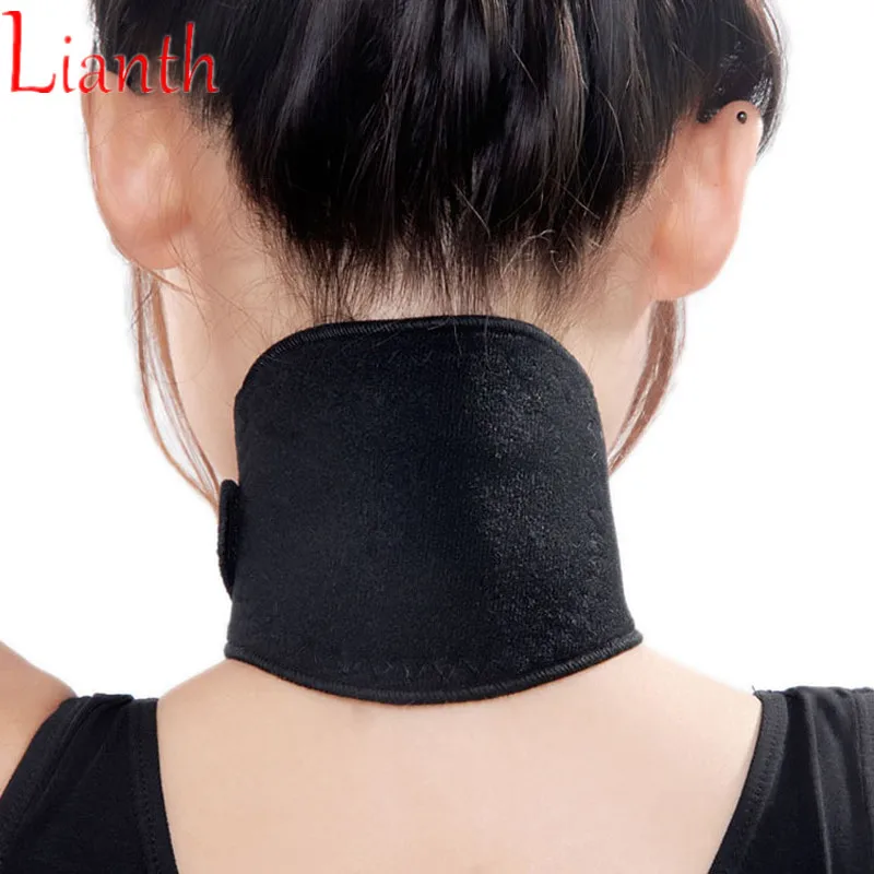 Tourmaline Neck Guard Self-heating Brace Magnetic Therapy Wrap Protect Tourmaline Belt Support Spontaneous Heating Neck braces