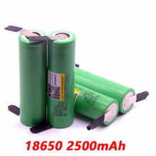 4 шт liitokala 18650 2500mah литиевая батарея INR18650-25R 20a батарея