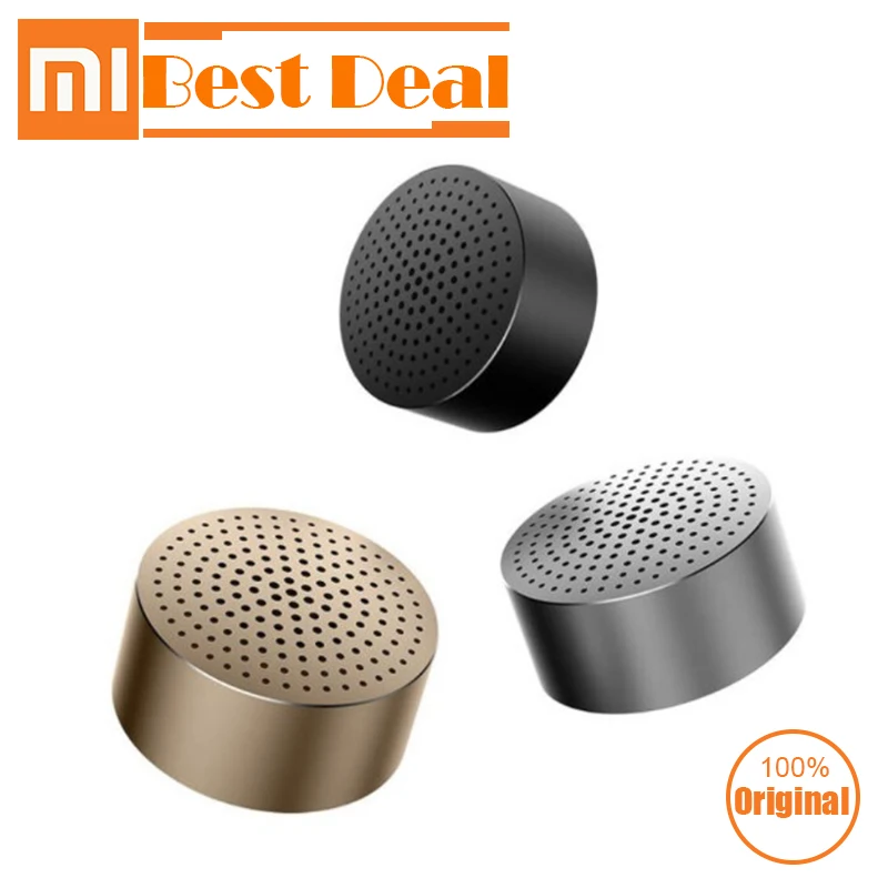

Xiaomi Mi Bluetooth Speaker Portable mini Wireless Bluetooth 4.0 Handsfree Music Built-in Mic Loud Speaker for SmartPhone