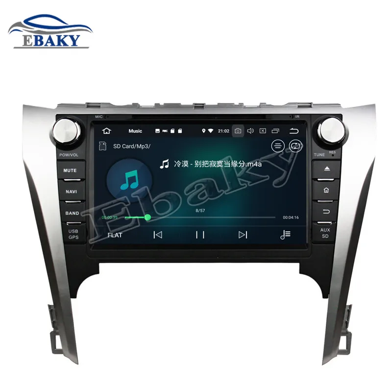 Excellent NaviTopia 8inch 4GB RAM 64GB ROM Octa Core Android 9.0 Car DVD Player For Toyota CAMRY 2012/GPS Navigation 14