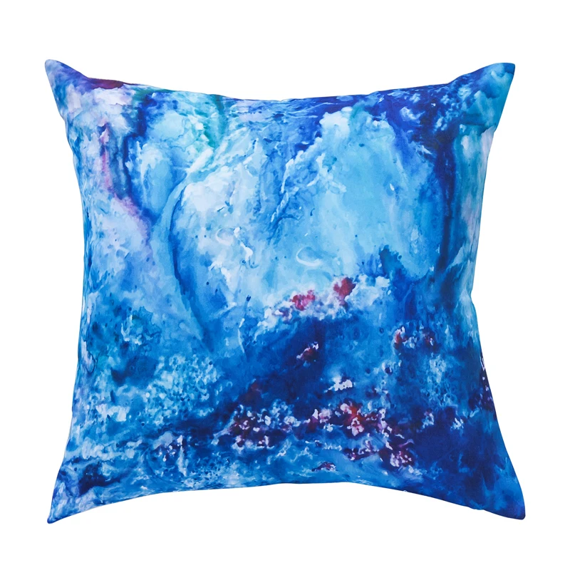 Modern Design High Quality Outdoor Cushion Blue Chair Set pad Creative Cushion Home Decor Pillow ...