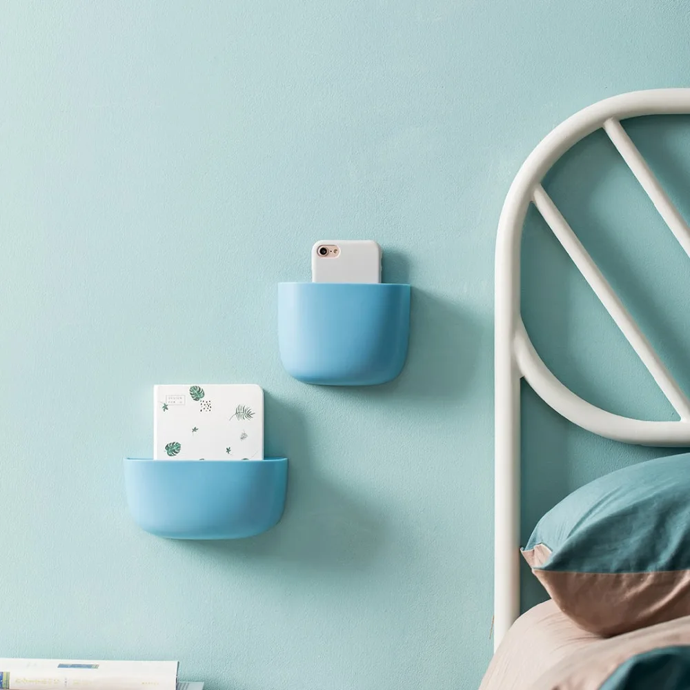 3Pcs/Set Xiaomi Mijia Wall-mounted Storage Boxes Simple Wall Storage Nail or Paste To The Wall Smart Home