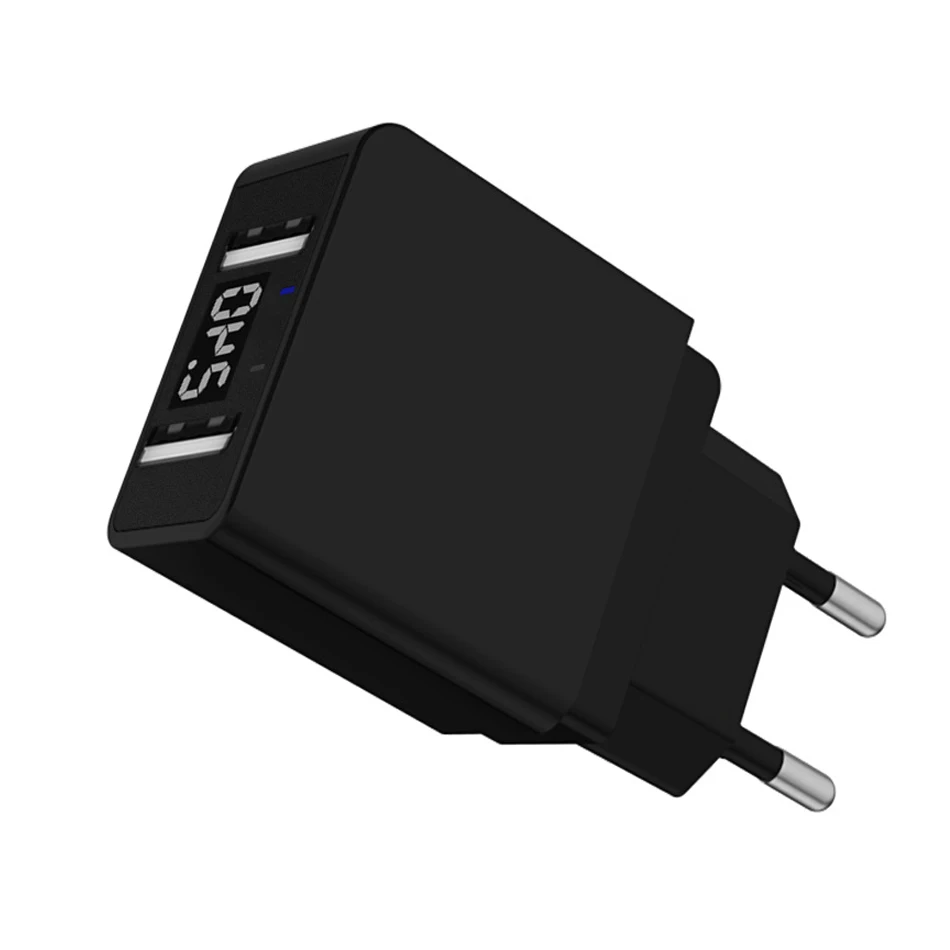Fiuzd LED Display Universal Mobile Phone Charge for iPhone X 8  6 5 S Fast Phone Charger for Samsung Galaxy s9 s10+ S8 Xiaomi mi111100
