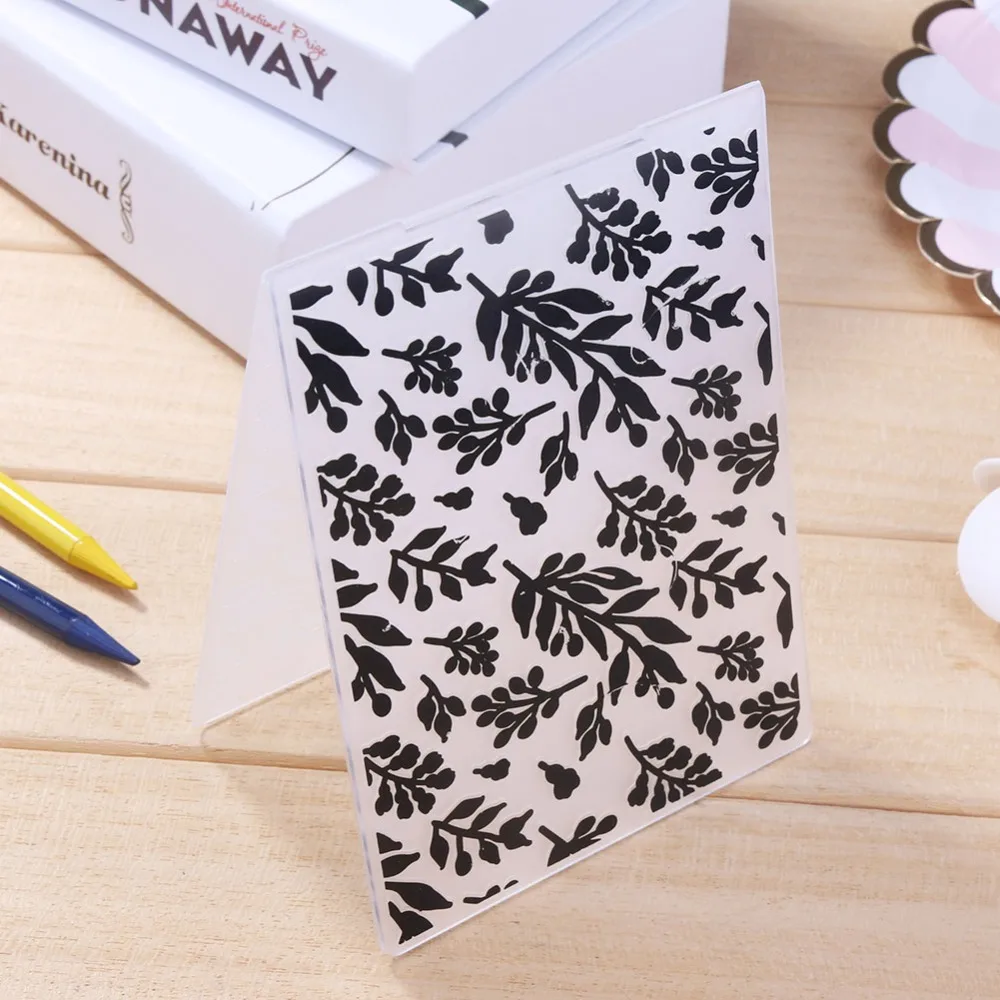 Buy Branches Leaf Pattern Embossing Folder For
