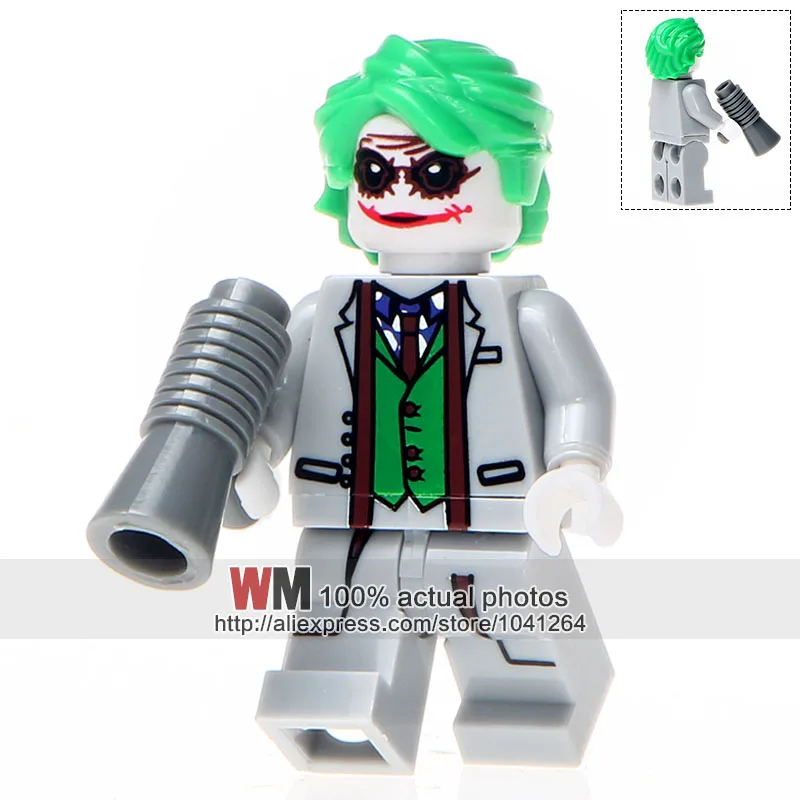 

Single Sale XH695 Joker Super Hero Bricks Building Blocks DIY Collection Gift Toys For Children X0171 Dropshipping