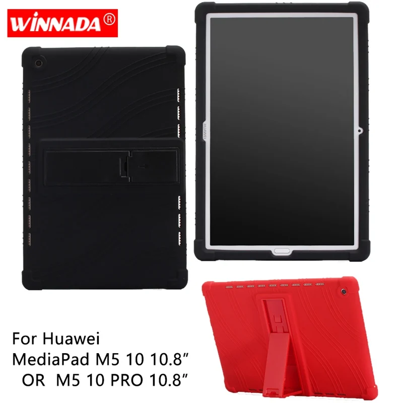 

Silicone case for Huawei MediaPad M5 10.8 inch soft rubber tablet cover CMR-W09 coque para for Huawei MediaPad M5 PRO 10.8"