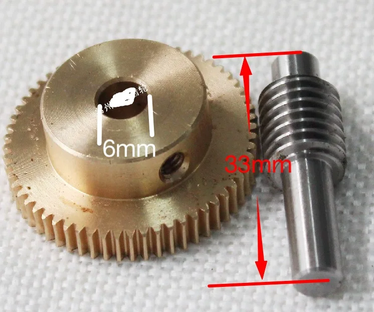 1 комплект 0.5M-60 зубчатый механизм диаметр: 31,2 мм отверстие: 6 мм стержень L: 33 мм стальной стержень шестерни