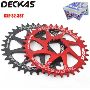 

DECKAS GXP Road Bicycle Chainwheel 32/34/36/38T MTB Chainring Round/Oval Chain Ring Mountain Bike SRAM GXP XX1 XO1 X1 GX XO X9