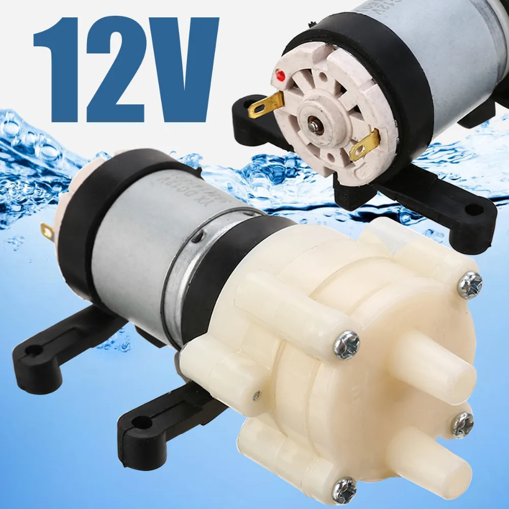 

1Pc Diaphragm Water Pump 90*40*35mm Priming Diaphragm Pump Spray Motor 12V For Water Dispenser Drinking Water Equipment Mayitr