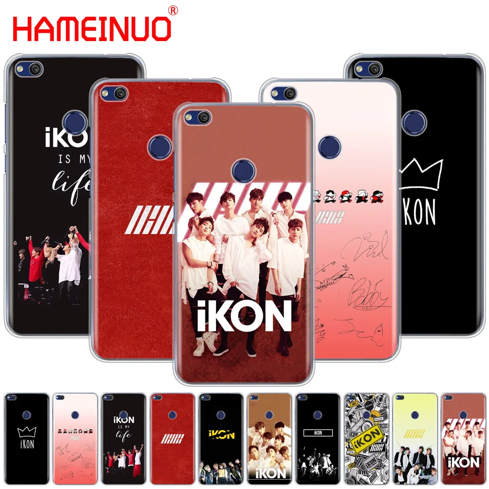 

HAMEINUO IKON Kpop Cover phone Case for huawei Ascend P7 P8 P9 P10 P20 lite plus pro G9 G8 G7 2017