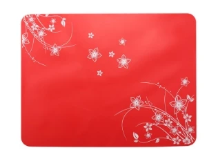40x30 силиконовая подставка детская одежда с рисунком; стол салфетка подставка скольжения изоляции подставка для ноутбука панель высокой температуры и легкоочищающийся - Цвет: red