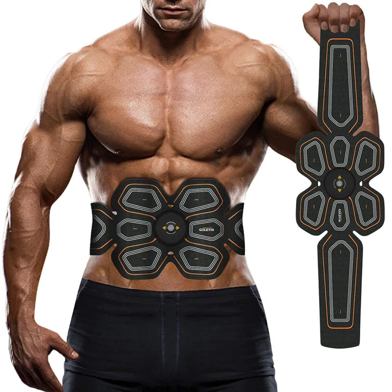 

EMS Wireless Muscle Stimulator Trainer Smart Fitness Abdominal Training Electric Weight Loss Stickers Body Slimming Belt Unisex