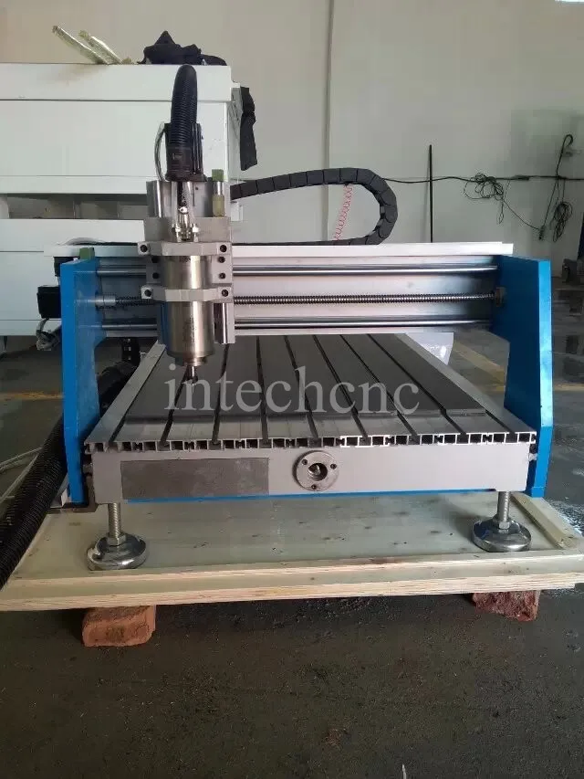 Высокоэффективный 4 осевой фрезерный станок ЧПУ LFG6090 Intechcnc алюминиевый cnc