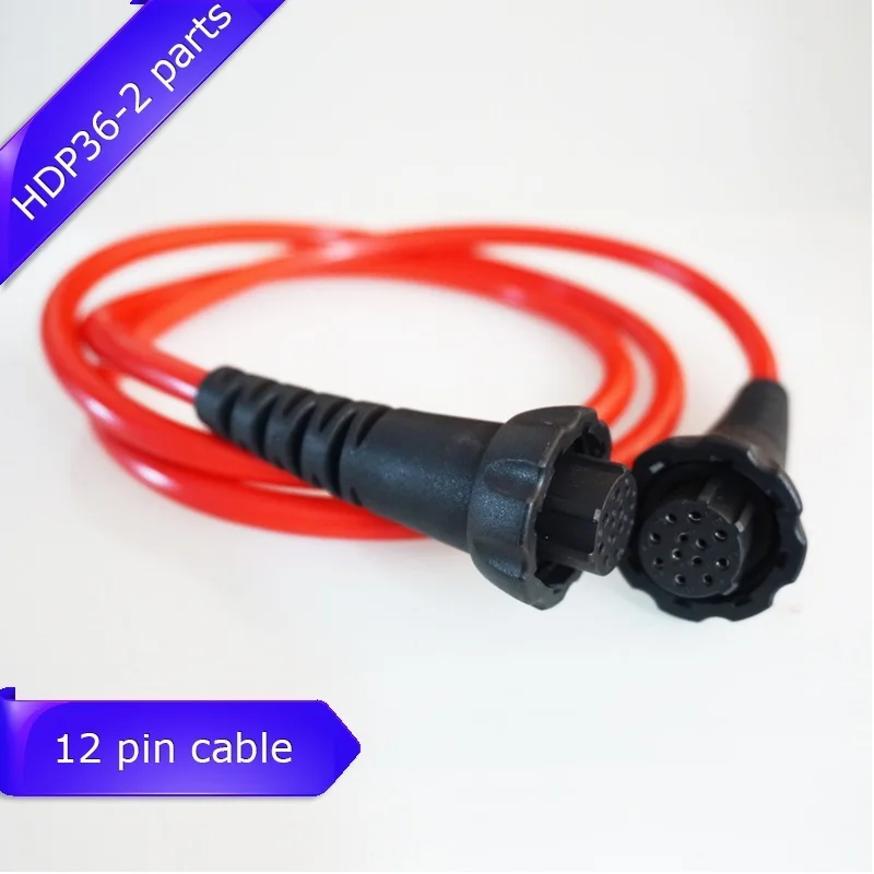 HDP36-2 и версия 12 pin секатор запасные части, 12 pin кабель, лезвия, секатор тела, зарядное устройство, ограниченный переключатель батареи - Цвет: 36-2 12 pin cable