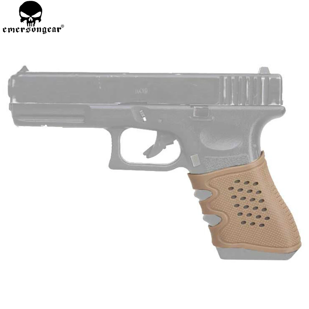 EMERSONGEAR Glock противоскользящая резиновая рукоятка для 17 19 20 21 тактическая пистолета