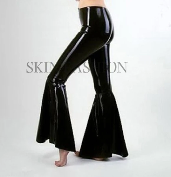 latex bell bottoms