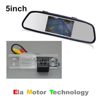 

CCD Car Rearview Reverse Parking Camera for Chevrolet Lova/Aveo/ Lacetti/ Captiva/Cruze/Epica/Matis/HHR + 5'' Car Mirror Monitor