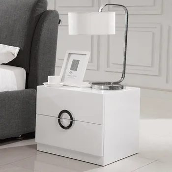 

modern white baking painting night stand for bedroom furniture BS-003#