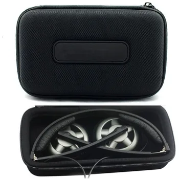 

Black Hard Case Headphones Carry Box Hard Bag for Sennheiser PX100 PX100-II PX200 PX200-II Headsets