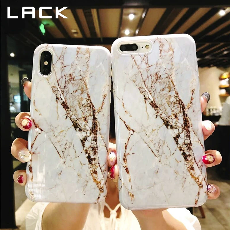 

LACK Retro Marble Phone Case For iphone X Case For iphone 6 6S 7 8 Plus Back Cover Fashion Soft TPU IMD Cases Stone Pattern Capa