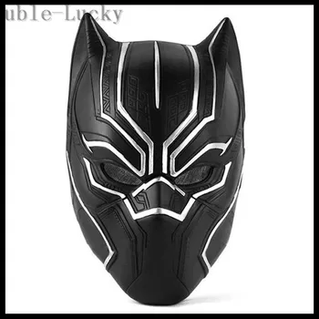 

Top Grade Resin Movie Coser New Design High Quality Captain America: Civil War Black Panther Cosplay Helmet Black Panther Mask