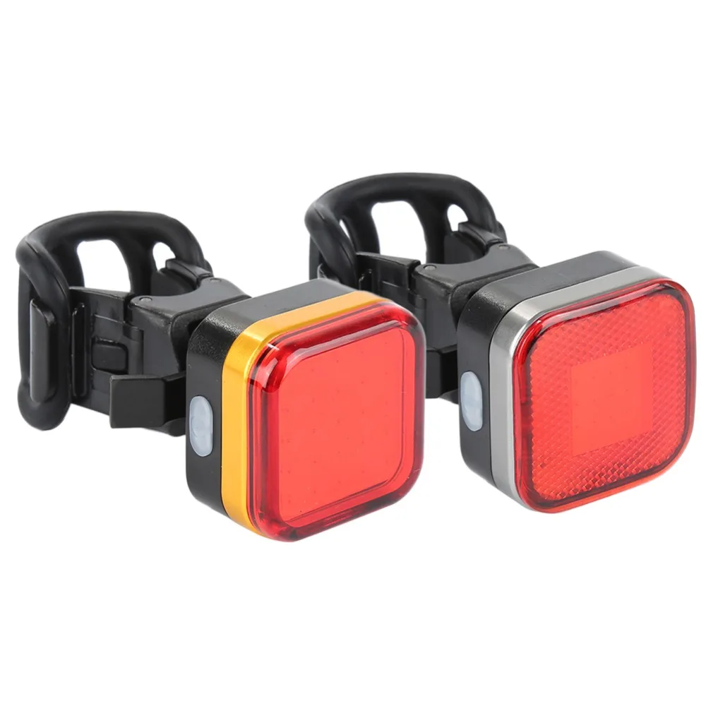 Cheap 2018 New Cycling Light COB LED USB Mountain Bike Tail Light Taillight MTB Safety Warning Bicycle Rear Light Bicycle Lamp 7