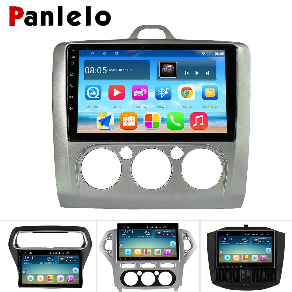 Panlelo для Ford Focus 3 мультимедиа 2 Din Android 8 1 Мультимедиа 7 Mondeo mk4 радио GPS