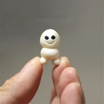 

60pieces a lot 2.3cm snowman baby mini PVC Action figure mini toys Model For Children Gift
