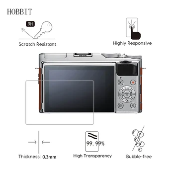 

2Pack For Fujifilm X-A5 / X-A20 0.3mm 2.5D 9H Clear Tempered Glass Screen Protector Digital Camera Anti-Scratch Film